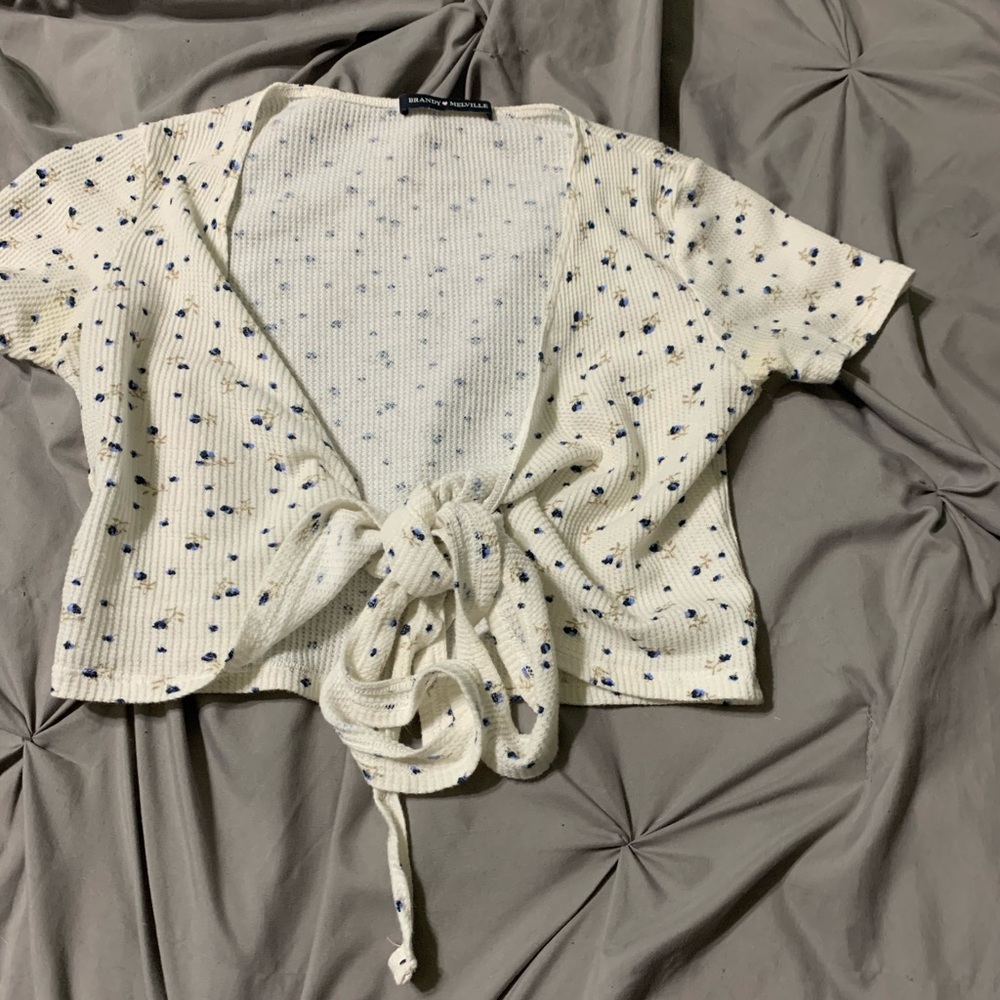 tie brandy melville top